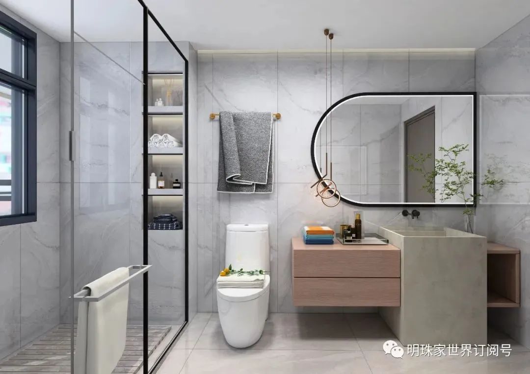 蒙地卡罗纯色瓷砖厨房效果图